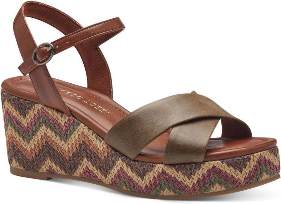 Marco Tozzi Dames Sandaal 2-28397-42 712 F1 2-Schoenbreedte