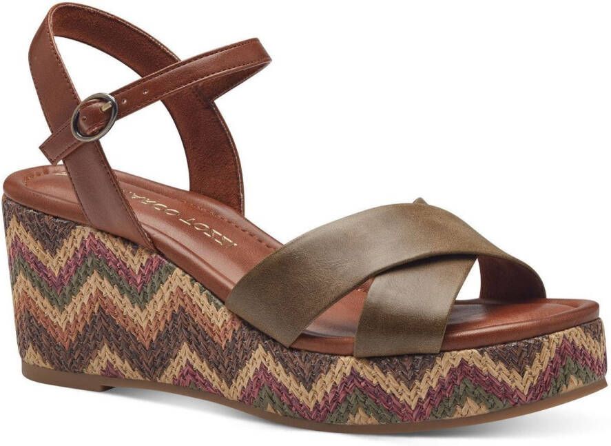 Marco Tozzi Dames Sandaal 2-28397-42 712 F1 2-Schoenbreedte