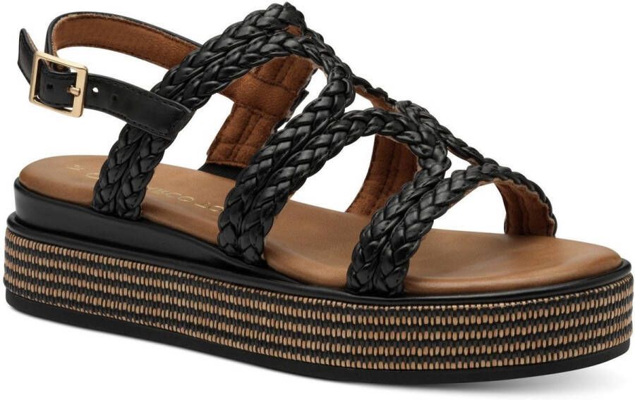 Marco Tozzi Dames Sandaal 2-28700-44 001 F-breedte