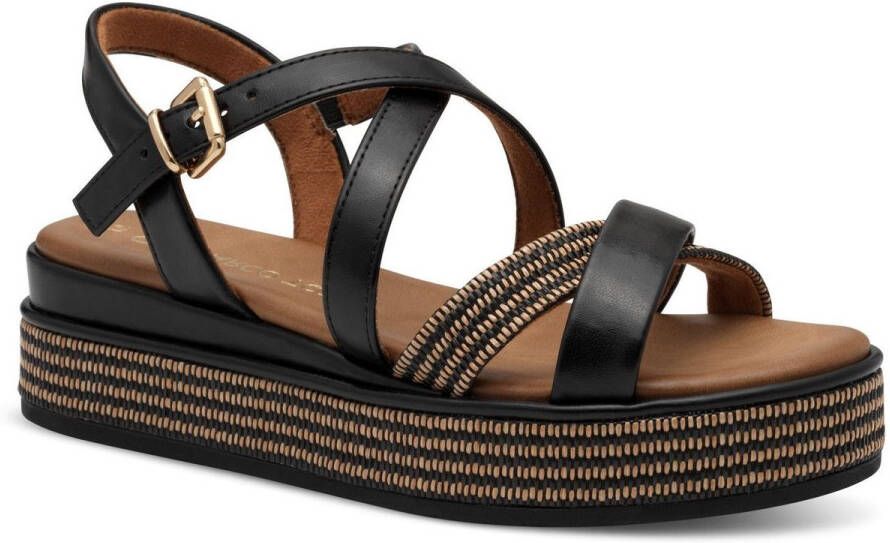 Marco Tozzi Dames Sandaal 2-28705-44 098 F-breedte
