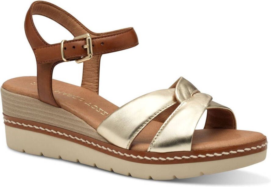 Marco Tozzi Dames Sandaal 2-28722-44 943 F-breedte