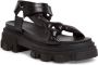 Marco tozzi Flat Sandals Black Dames - Thumbnail 1