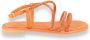 Marco Tozzi Dames Sandaal Oranje - Thumbnail 4