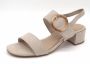 Marco Tozzi Dames Sandalette 28202-404 Lichtbeige - Thumbnail 1