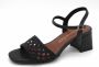 Marco Tozzi 2-28382-44-001 dames sandalen gekleed zwart - Thumbnail 1