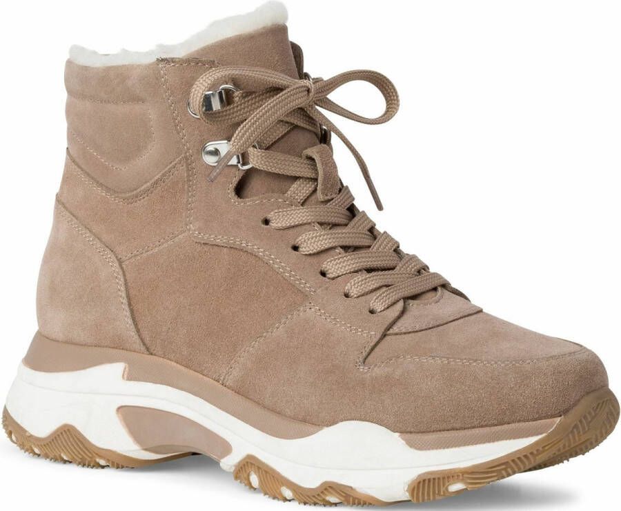 Marco tozzi Stijlvolle Beige Enkellaarsjes voor Dames Beige Dames