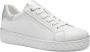 Marco Tozzi Plateausneakers met mooie metallic-details vrijetijdsschoen lage schoen veterschoen - Thumbnail 1