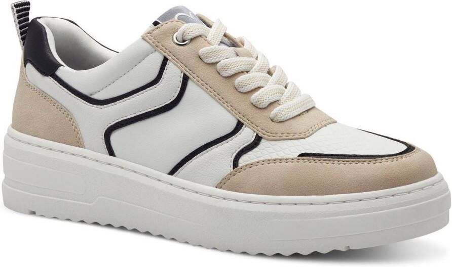 Marco Tozzi Dames Sneaker 2-23725-44 110 F-breedte