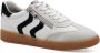 Marco Tozzi Plateausneakers vrijetijdsschoen lage schoen veterschoen met contrast bies - Thumbnail 4