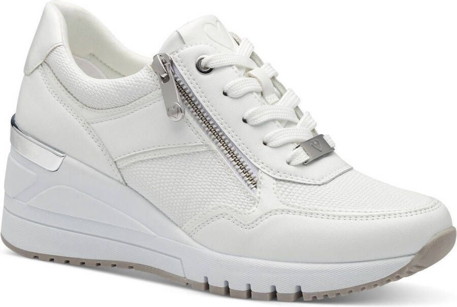 Marco Tozzi Dames Sneaker 2-23743-42 100 F-breedte