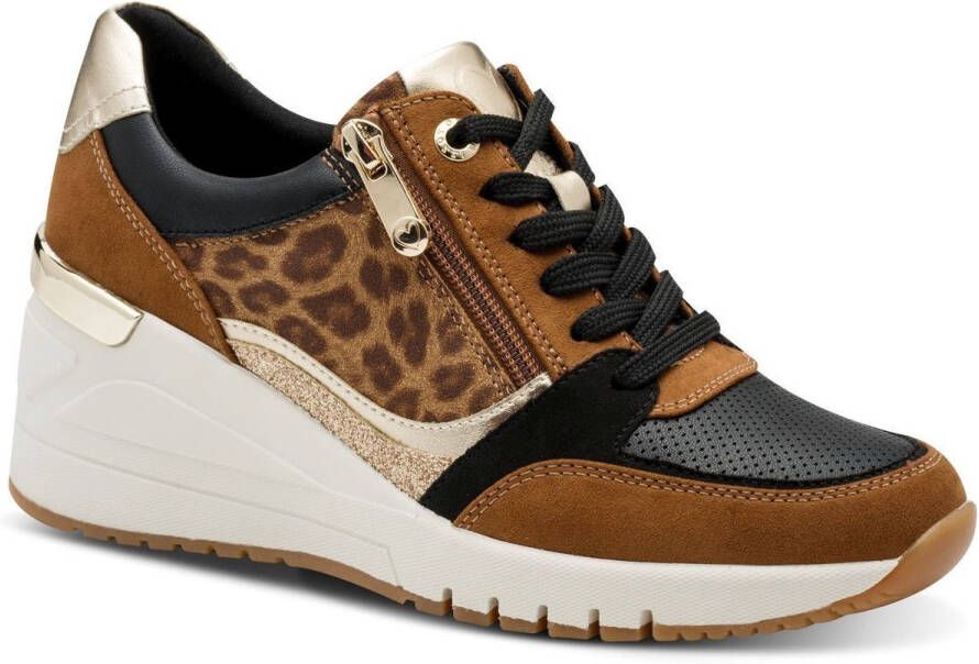 Marco Tozzi Dames Sneaker 2-23765-45 377 F-breedte