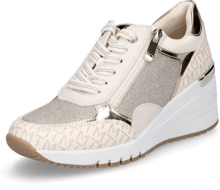 Marco Tozzi Dames Sneaker 23723-40C Beige Combi