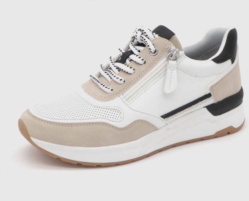 Marco Tozzi Dames Sneaker 23735-110 Wit Combi