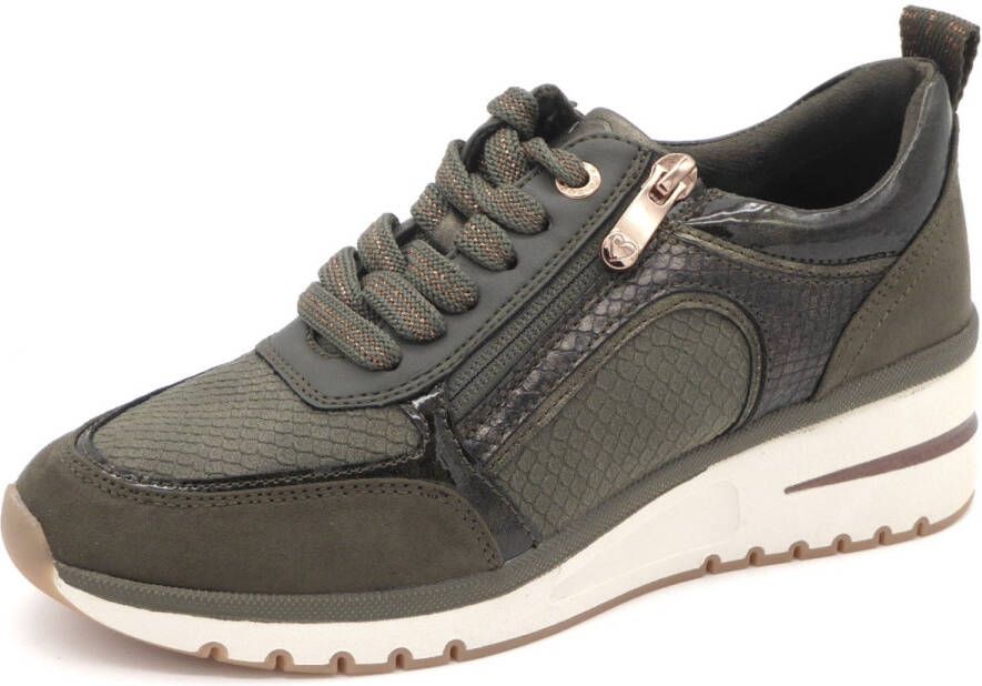 Marco Tozzi Dames Sneaker 23767-726 Groen