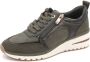 Marco Tozzi Dames Sneaker 23767-726 Groen - Thumbnail 2