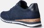 Marco Tozzi Sneakers met sleehak vrijetijdsschoen lage schoen veterschoen in vegan uitvoering - Thumbnail 1