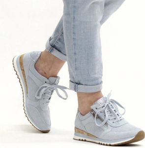 Marco Tozzi Dames Sneaker 2 2 23781 28 876 blauw