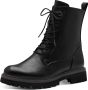 Marco Tozzi Veterlaarsjes blokhak veterschoenen in vegan verwerking - Thumbnail 36