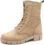 Marco Tozzi Dames Veterboot 25211-341 Taupe - Thumbnail 6