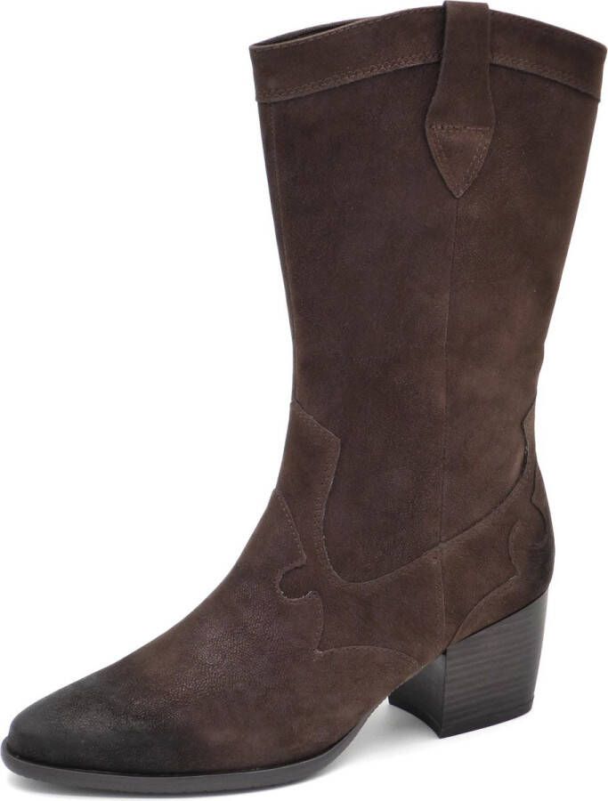 Marco Tozzi MT Soft Lining Feel Me Insole Dames Boot Heel CAFE - Foto 1