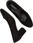 Marco tozzi Zwarte pump met gouden stippen Black - Thumbnail 3