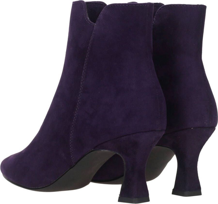 Marco tozzi Paarse Trendy Enkellaars met 7cm Hak Purple Dames