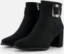 Marco Tozzi Enkellaarsjes blauw Textiel Dames - Thumbnail 1