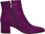 Marco tozzi Paarse Suède Enkellaars voor Dames Purple Dames - Thumbnail 1