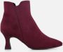 Marco Tozzi Enkellaarsjes rood Textiel Dames - Thumbnail 1