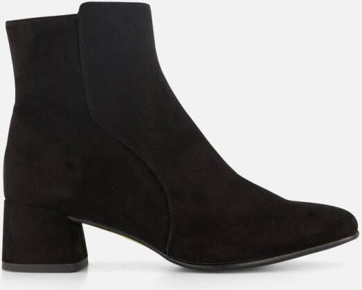 Marco tozzi Zwarte Vegan Enkellaars Black Dames