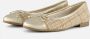 Marco Tozzi MT Vegan Soft Lining + Feel Me insole Dames Ballerina's CREAM MULTI - Thumbnail 5