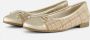 Marco Tozzi MT Vegan Soft Lining + Feel Me insole Dames Ballerina's CREAM MULTI - Thumbnail 3