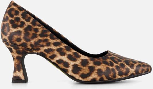Marco Tozzi Leopard Pumps beige Textiel Dames