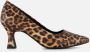 Marco Tozzi Leopard Pumps beige Textiel Dames - Thumbnail 2