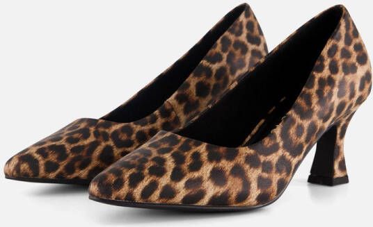 Marco Tozzi Leopard Pumps beige Textiel Dames