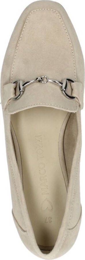 Marco tozzi Beige Suedine Loafer voor Dames Beige Dames