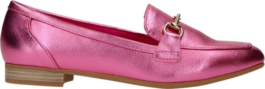 Marco tozzi Metallic Pink Loafers Pink Dames