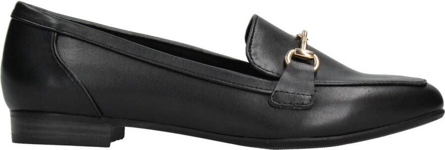 Marco tozzi Zwarte Chic Loafer met Gouden Detail Black Dames - Foto 3