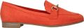 Marco Tozzi Dames Instappers 2-24212-42 634 F-breedte - Oranje