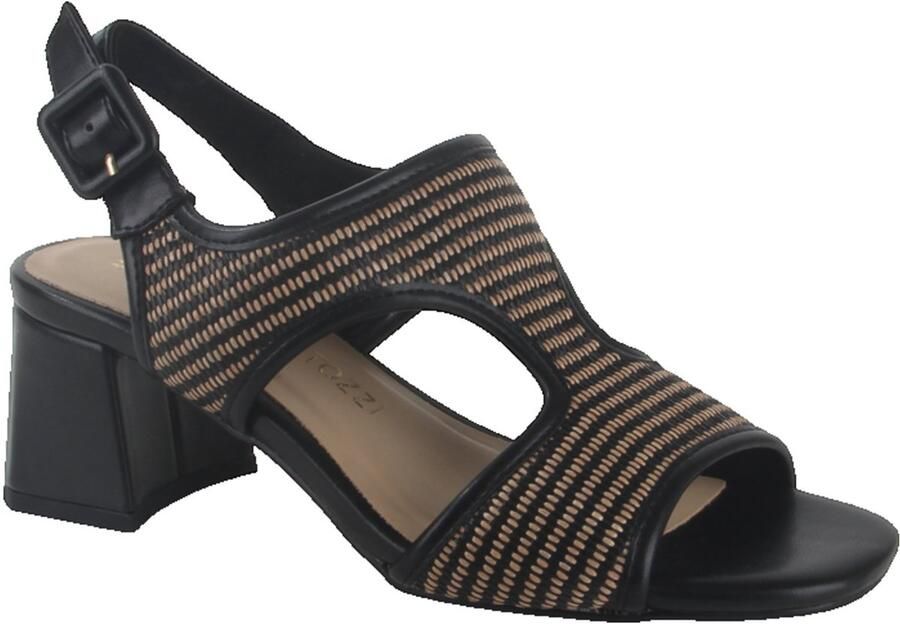 Marco Tozzi 2-28381-46-098 dames sandalen gekleed zwart