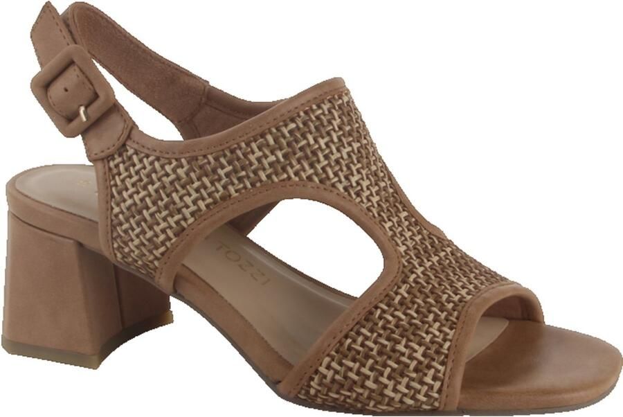 Marco Tozzi 2-28381-46-392 dames sandalen gekleed bruin