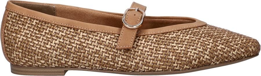 Marco Tozzi Ballerina's Dames Cognac