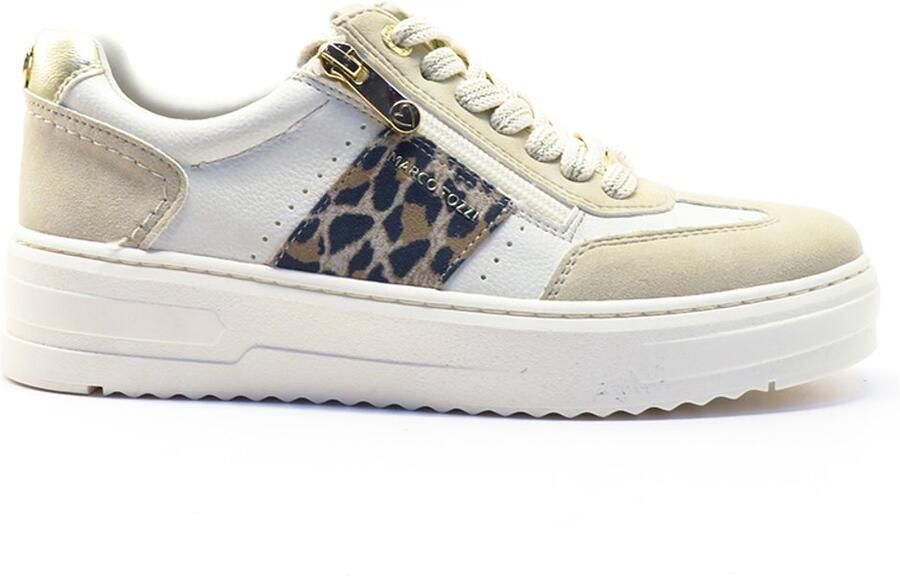 Marco Tozzi Cream combi + leopard 2-23766-46-402 Beige