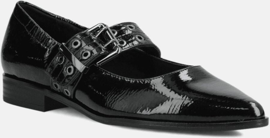 Marco Tozzi Dames Ballerina E Lak Zwart