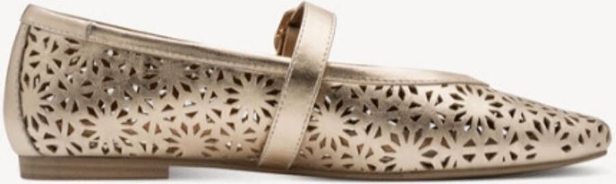 Marco Tozzi Instappers Dames Goud