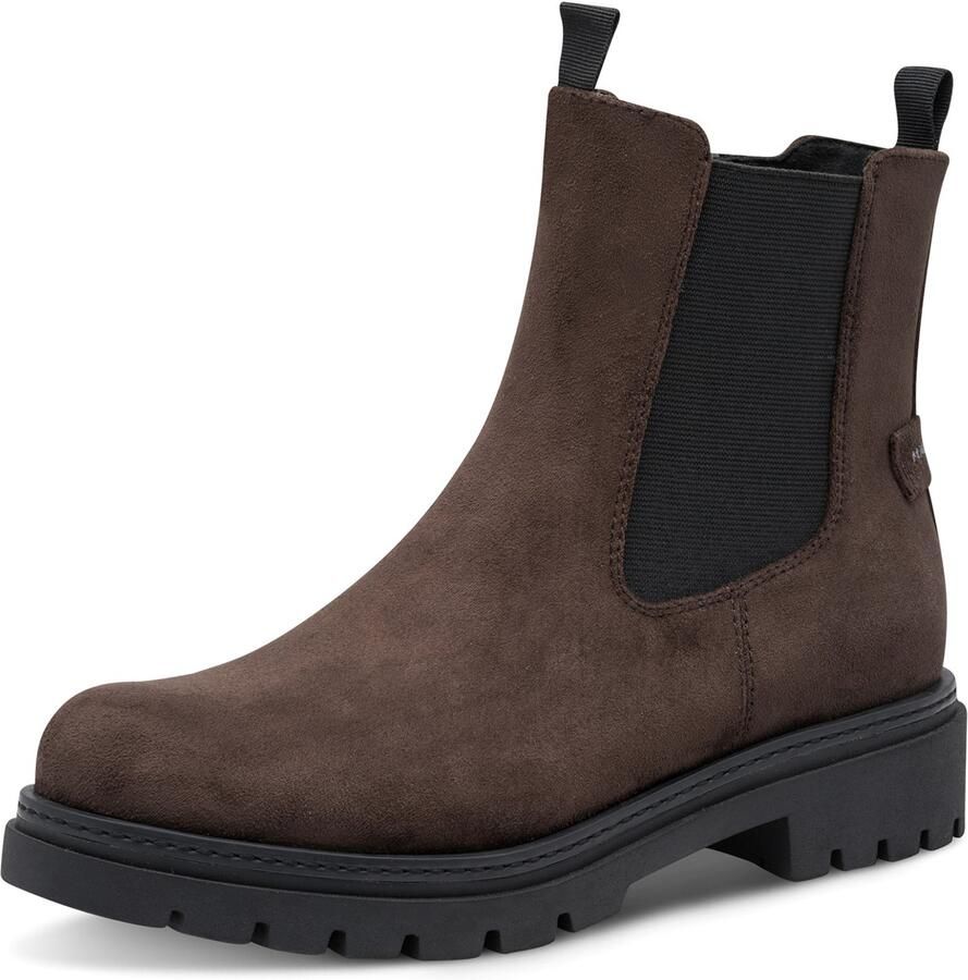 Marco Tozzi Chelsea boots voor dames 2-25437-47-304 Enkellaarsjes voor dames Bruin