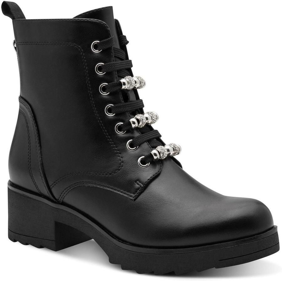 Marco Tozzi Dames Enkellaarsje 2-25203-47 001 F-breedte
