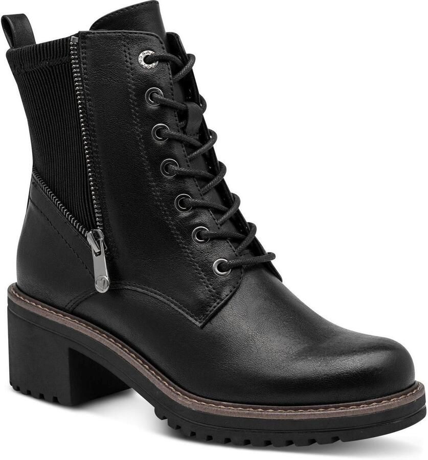 Marco Tozzi Dames Enkellaarsje 2-25214-47 001 F-breedte