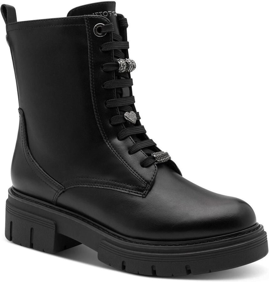 Marco Tozzi Dames Enkellaarsje 2-25237-47 001 F-breedte