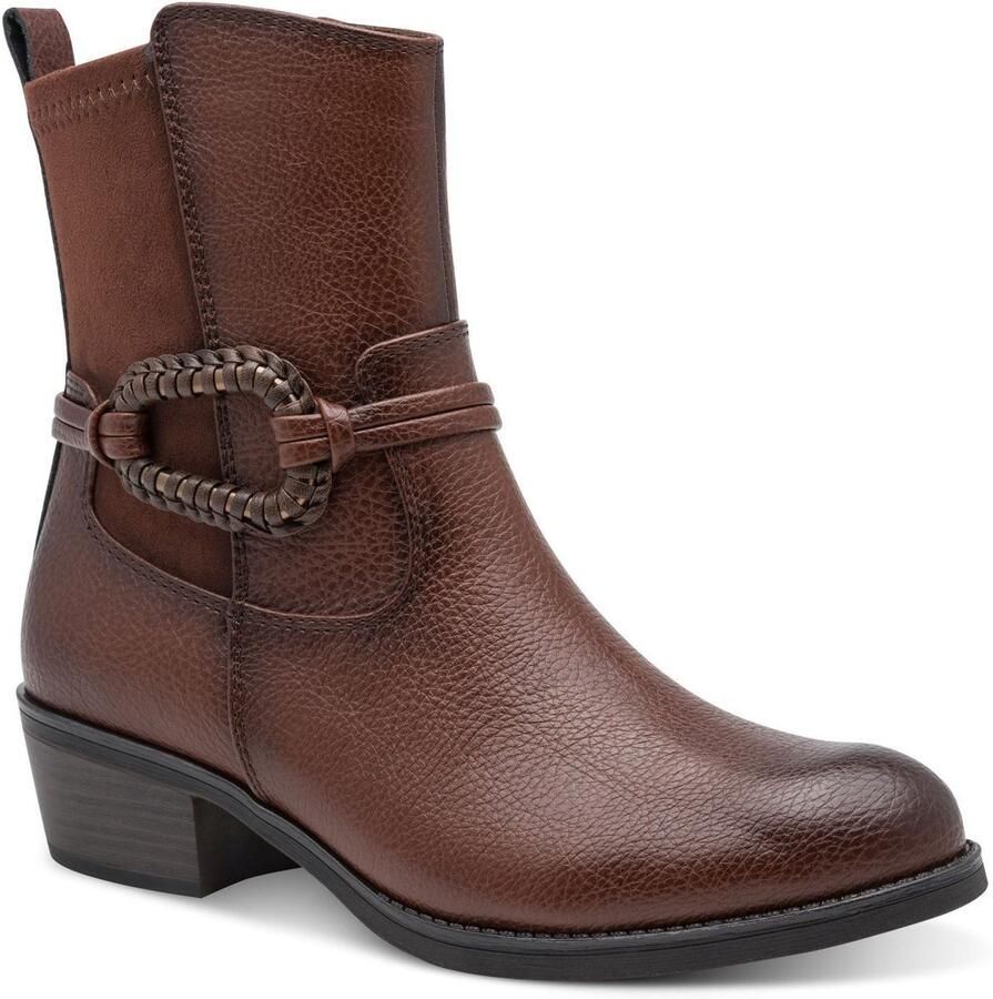 Marco Tozzi Dames Enkellaarsjes 2-25368-47-392 Vegan Laarzen Bruin